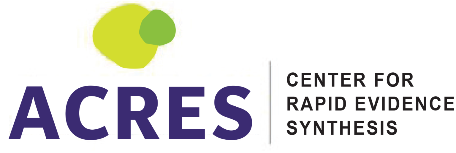 Center for Rapid Evidence Synthesis